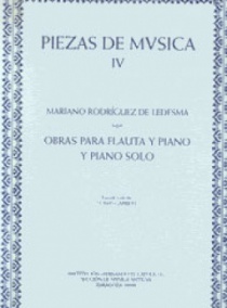 Obras para flauta y piano y piano solo