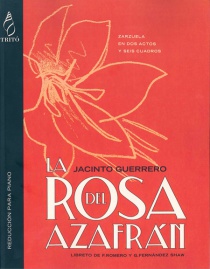 La rosa del azafrán (reducció per a piano)