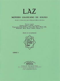 LAZ. Método de solfeo 1º acompañamiento, by Lambert/Alfonso/Zamacois