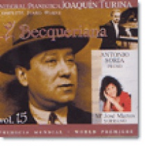 Becqueriana  Joaquín Turina, complete piano works