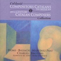 Compositors catalans del segle XX - vol. IV  quintets de vent