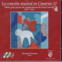 La creación musical en Canarias, 32 - Obras para piano de compositores de Gran Canaria