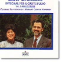 ENRIC GRANADOS: Complete works for voice and piano / Vol. I