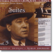 Suites. Joaquín Turina, complet piano works