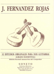 12 Estudis originals per dos guitarras