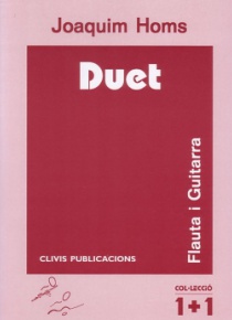Duet, for flute and guitarr