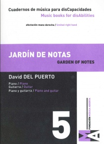 Cuadernos de Música para discapacidades vol 5 - Jardín de notas