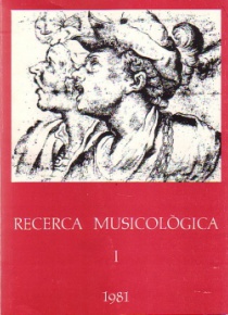 Recerca Musicològica I