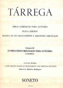 Guitar complete works vol. III (35 studys for guitar)