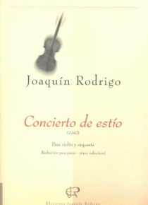 Concierto de estío (reducción para violín y piano)