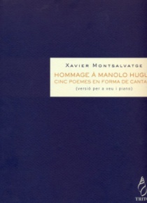 Hommage à Manolo Hugué (reducció per a veu i piano)