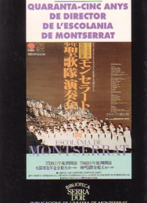 Fifty-five years conducting Montserrat’s Escolania