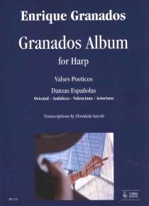 Album de Granados para arpa