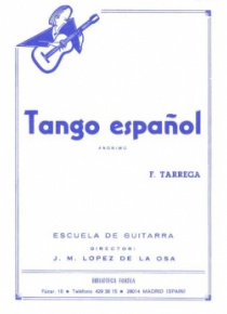 Tango español (anónimo)