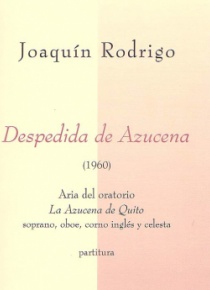 Despedida de Azucena (Aria del Oratorio la Azucena de Quito)