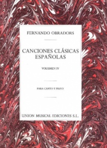 Cançons clàssiques espanyoles, IV