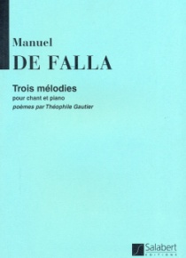 Three mélodies for chant and piano