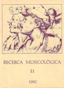 Recerca Musicològica II