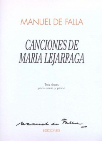 Canciones de Maria Lejágarra