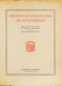 Mestres de l’ Escolania Vol.2. Joan Cererols II