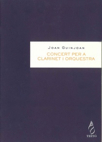 Concert per a clarinet i orquestra (part de clarinet)