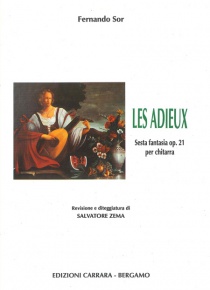 Les Adieux. Fantasía op. 21 para guitarra.