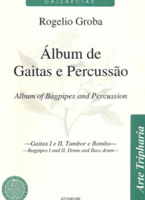 Album of bagpipes and percussion