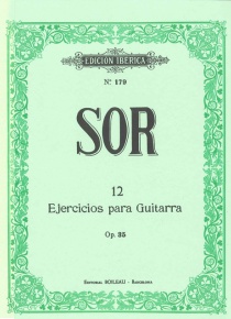 12 Exercicis per a guitarra, op.35