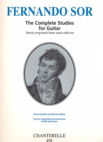 The complete studies for guitar in urtext
