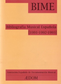 Spanish Musical Bibliography (1991-1992-1993)
