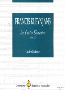 Los cuatro elementos for guitar quartet