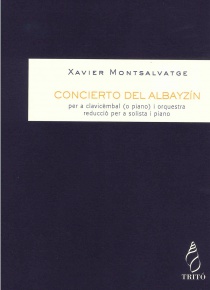 Concerto del Albayzín (piano reduction)