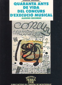 Quaranta anys de vida del concurs d’execució musical. Alguns records.