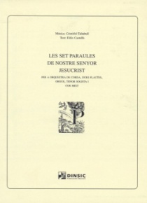 Les set paraules de Nostre Senyor Jesucrist (partitura de bolsillo)