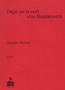 Lament for the death of Shostakovitch
