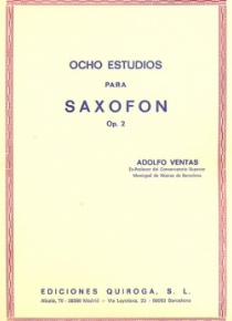 Eight saxophone studies op. 2