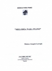 Melodía para piano