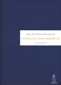 Microcollage mozartiano, para clarinete