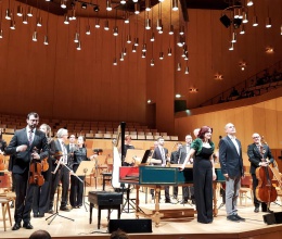 Première of the Concerto for harpsichord and string orchestra by Jesús Torres