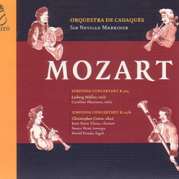 MOZART: Simfonies concertants