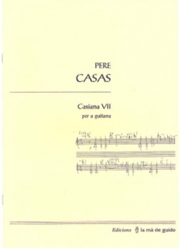 Casiana VII, per guitarra