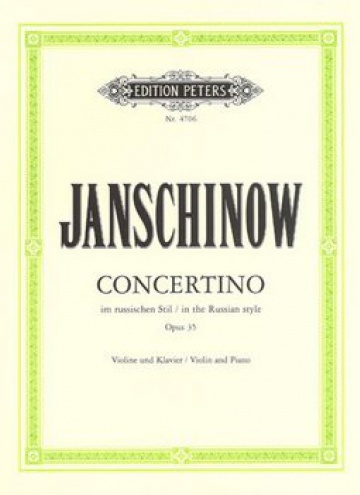 Concertino op. 35 in the Russian style