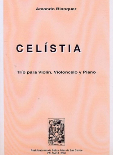 Celístia, trío para violín, violonchelo y piano