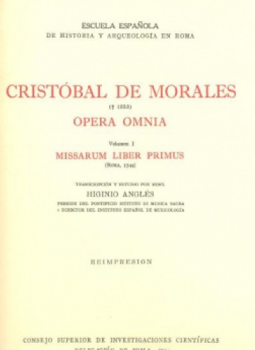 Opera Omnia vol. I (Missarum liber primus)