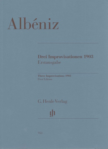 Three Improvisations 1903 (incl. CD)