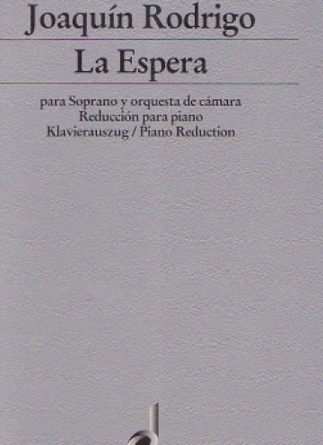 La espera (piano reduction)