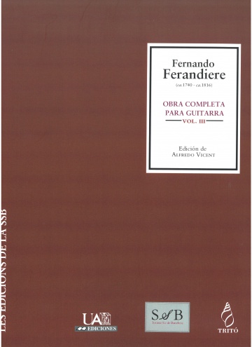 Complete Works for guitar, vol. III