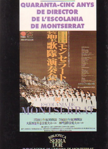 Fifty-five years conducting Montserrat’s Escolania