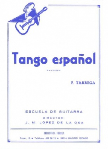 Tango español (anónimo)