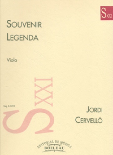 Souvenir / Legenda, de Jordi Cervelló